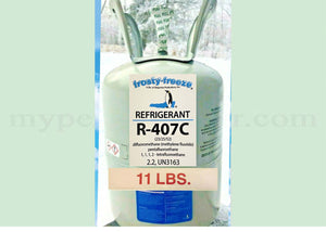 R407c, Refrigerant 11 lbs., 407C, R407c The Best R22 Replacement