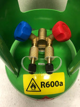 Refrigerant Recovery Tank, R600, Iso-Butane, DOT Approved R600a, 7 lbs. Capacity