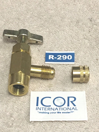 ICOR INTERNATIONAL INC, R290 Can Taper, Made For ICOR R290 Cans, HC-VLV-R290-CAP