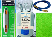 R448a Refrigerant, 5 Lb., Replacement R404a & R22 Commercial Refrigeration KIT
