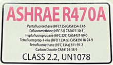 R470a (HFO) 28 oz. "NO-HFC's" EPA Approved, Instr., Tap, Hose, Pro Kit Camper RV