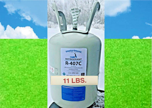 R407c, Refrigerant 11 lbs., 407C, New Sealed, R407c The Best R22 Replacement!