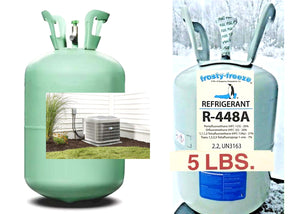 R448a, N40, 5 Lb. Refrigerant A1-ASHRAE Certified EPA Accepted Factory Sealed