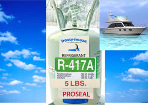 R417A, MO59, 5 Lb. with Leak Stop ProSeal XL4, Refrigerant for R--22 A/C & Refrg