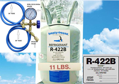R22 Replacement, R422B, #1 DROP-IN Alternate, OK IF INADVERTENTLY MIXED, Kit D3