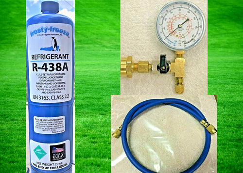 R438a, EPA & ASHRAE APPROVED, Same As MO99, 20 oz. Quick Switch Replaces22, Pro