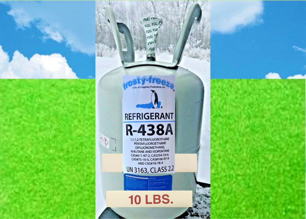 R438a, EPA & ASHRAE APPROVED, Same As MO99, 10 Lb. Quick Switch Replaces22