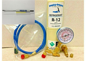 R12, R-12, Refrigerant, Dichlorodifluoromethane, Disposable 20 oz Can, Kit F