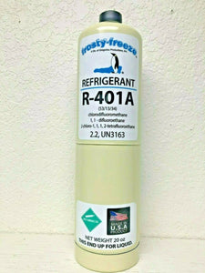 MP39, R401a, Refrigerant Coolers, Freezers, 20 oz Disposable, CGA600