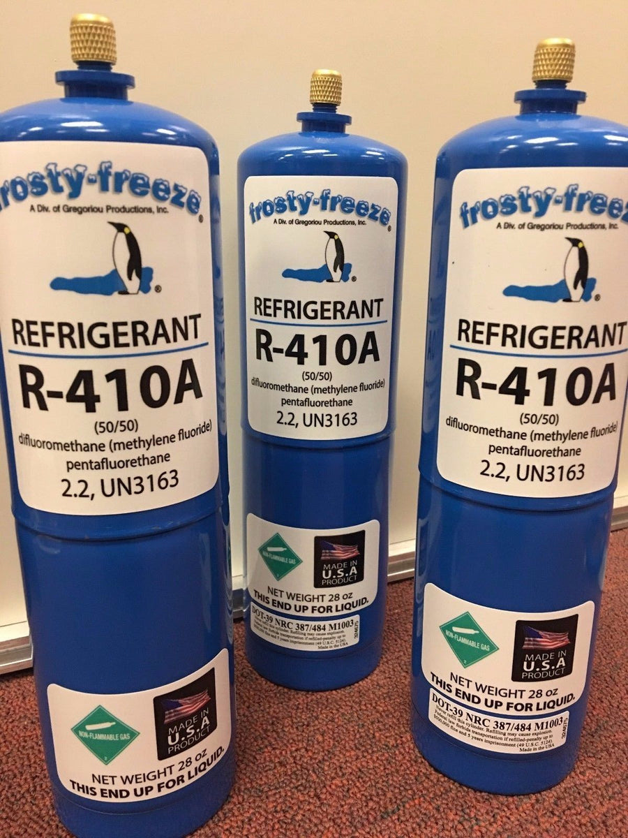 R410, R410a, R410a, Refrigerant, Air Conditioner, (3) 28 oz. Can's