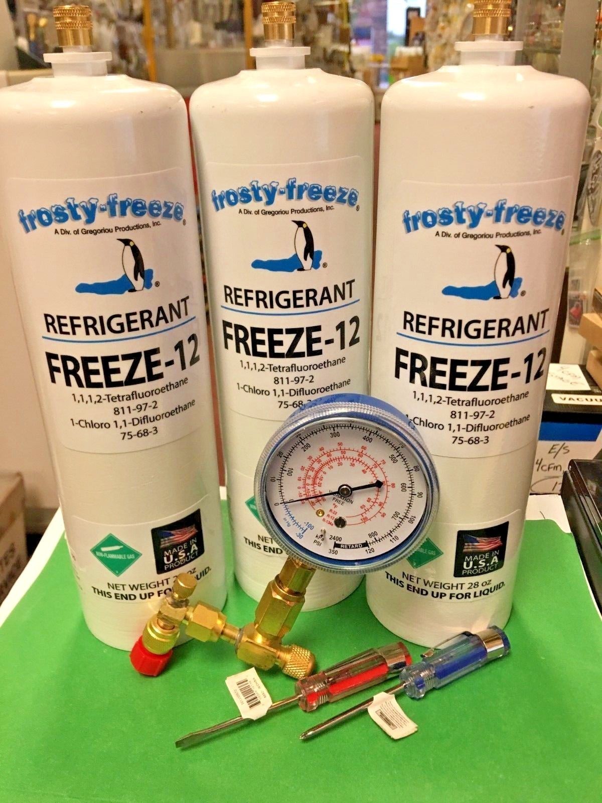 PREP ‎– Cold Fire 12” COLD FIRE, 12 oz Extinguisher Capacity, A:B, Fire
