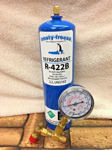 Refrigerant R422B, R-422B, 28 oz. Disposable Can, R22, R-22 Replacement Drop-In