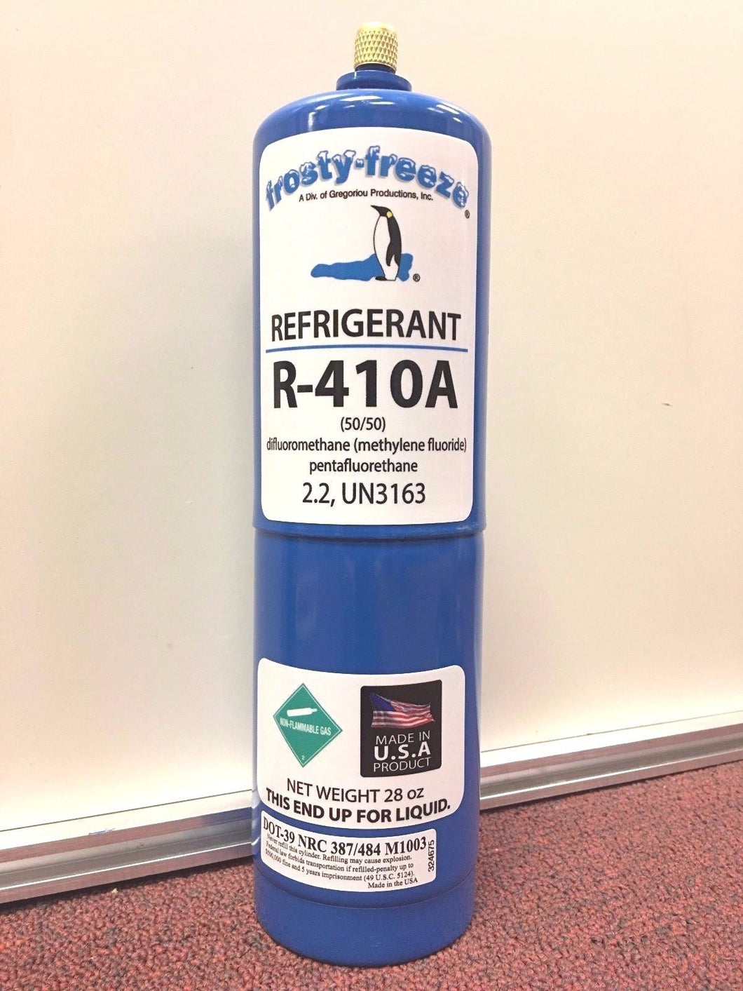 R410, R410a, Refrigerant Recharge Kit, 28 oz., Thermometer, 3 Cores & Caps,  r410 on eBid United States | 215873546